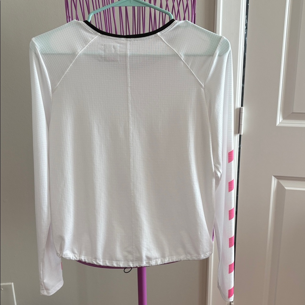 Lucky in Love White and Pink Top - Picture 6 of 7